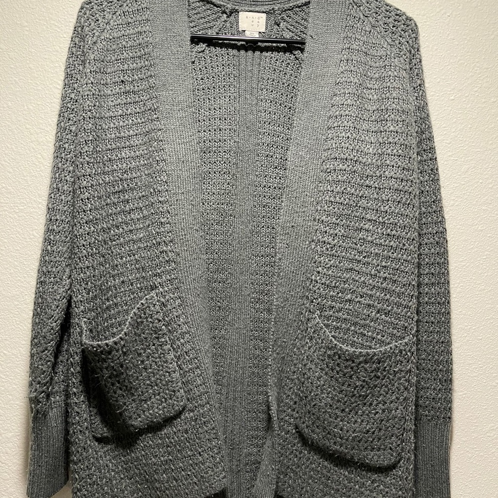 Gray cardigan from Target